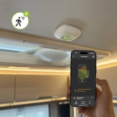 Du willst entspannt die Umgebung erkunden, ohne ständig an dein Wohnmobil oder deinen Wohnwagen zu denken? Das E-Movement von E-Trailer hält für dich die Augen offen! 👀

📲 Sofort-Alarm auf dein Smartphone, wenn sich jemand unerlaubt in deinem Camper bewegt.
🛠  Einfache Installation – einfach platzieren, fertig!
📡 Überall sicher dank smarter Sensoren mit E-Sim.
⚖️ Leicht & unauffällig – wiegt nur 140 g pro Sensor.

Mach dir keine Sorgen – E-Movement passt auf! 🔐

#e-trailer #etrailer #campinggear #smartcamper #smartsystem #movera #moveonwithmovera #moverabringtdichweiter